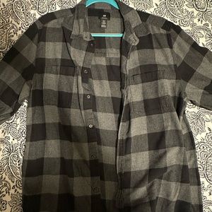 XL H&M  black Flannel